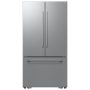 Samsung - 36 in. Wide Bespoke AI 30 cu. ft. 3-Door French Door Refrigerator with Zero Clearance Fit & In-Door Tall Water Dispenser - Stainless Steel - Image 1