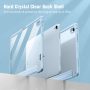 Fintie Hybrid Slim Case for iPad Air 4th Generation 2020 - [Built-in Pencil Holder] Shockproof Cover with Clear Transparent Back Shell, Auto Wake/Sleep for iPad Air 4 10.9 Inch, Sky Blue - Image 4