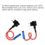 5X 12V 5 Amp Car Add Circuit Fuse Adapter Kit Mini Blade Fuse Holder 16 Gauge - Image 4