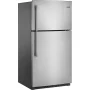 Maytag - 21.2 Cu. Ft. Top-Freezer Refrigerator - Stainless Steel - Image 2