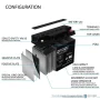 12-Volt 18 Ah Rechargeable Sealed Lead Acid (SLA) Internal Thread Battery - Image 3