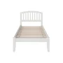 Richmond White Solid Wood Frame Full Platform Bed - Image 2