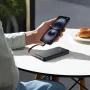 Anker - Power Bank (10K, 22.5W, Built-In USB-C Cable) - Black - Image 4