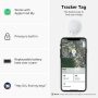 Tracker 2 Pack Item Finders Compatible with Apple Find My(iOS Only),Bluetooth Tracker Tag for Luggage,Key,Backpack and More,Key Finder Smart Tag with 2 Tracker Holder,Battery Replaceable - Image 3