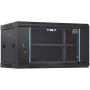 6U Wall Mount Network Server Rack Cabinet Enclosure 15.5'' Deep Door Lock - Image 1