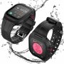 Apple Watch Waterproof Case for 44mm Apple Watch Series 6/5/4/SE, Waterproof Shockproof Impact Resistant Rugged Protective Case with Built-in Screen Protector Premium Soft Strap Bands Black - Image 3