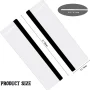 NOGIS Office Desk Accessories, 2 Pack Computer Monitor Memo Board for No Edge Monitors,Monitor Sticky Note Holder,Office Desk Decor for Women Man,Home Office Desk Computer Accessories - Image 2