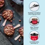 MyMini 20-Oz. Red Chocolate Fondue Dipping Pot and Slow Cooker, 40 Watts, Red - Image 3