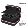 Essential Oils Storage, FITATE Essential Oils case for 30 Bottles, Waterproof, Shockproof & Durable, Holding Up to 5/10/15 ml Bottles with Bottle Opener, Label Stickers&Gift Card (Cinnamon PINK) - Image 4