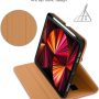 DTTO Case for iPad Pro 11 Inch 4th/3rd/2nd/1st Generation 2022/2021/2020/2018,Premium PU Leather Folio Stand Cover with Hand Strap,Fit iPad Air 4/5 - Auto Wake/Sleep,Multiple Viewing Angles, Brown - Image 6