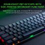 Razer Huntsman Mini 60% Gaming Keyboard: Linear Optical Switches - Aluminum Top Frame - Chroma RGB Lighting - PBT Keycaps - Onboard Memory - Snap Tap - Black - Image 3
