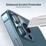 For iPhone 16 15 14 13 12 Pro Max Camera Lens Screen Protector Tempered Glass - Image 5
