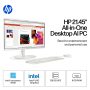HP - 21.5" All-in-One - Intel Processor N100 2023 - 8GB Memory - 128GB UFS - Cashmere White - Image 2