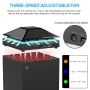 Celectigo Cooling Fan for Xbox Series X, 2-USB Interfaces 3-Levels of Adjustable Speed with RGB LED Lights, Dust Cover Low Noise Fan Xbox Accessories - Image 6