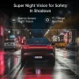 Ecomoment Dash Cam Front WiFi 1296P, Dash Camera for Cars,Dashcam with Night Vision, Car Camera with APP, Mini Dashcams with 24H Parking Mode, Loop Recording, WDR, Support 256GB Max,Black - Image 4