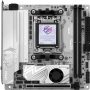MSI - MPG B850I EDGE TI WIFI (Socket AM5) AMD B850 IATX DDR5 Wi-Fi 7 Motherboard - Gray White/Matt - Image 2