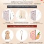 HealthAndYoga™ Tongue Cleaner Scraper with Storage Bag - Hygienic, Surgical Grade, Non-Synthetic Grip – Sterilizable Tongue Brush Cleaner (Surgical Steel - 2 Pack) - Image 3