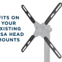 Mount-It! VESA Mount Adapter Kit, Convert 200x200mm VESA to 400x200 and 400x400mm - Image 4