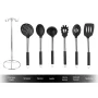 Stainless Steel and Silicone Kitchen Utensil (Set of 7) - Image 4