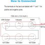 Cllena Dual USB Socket Charger 2.1A&2.1A + LED Voltmeter + 3-Socket 12V Cigarette Lighter Power Outlet Adapter + ON-Off Toggle Switch Multi-Functions Panel for Car Marine Boat Rv Truck Mobiles (Red) - Image 2