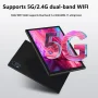 Tablet Android 14 Tablet,128GB ROM+24GB RAM (8+16Virtual)+1TB TF Expand,10 Inch Android Tablet with Keyboard,5G WiFi Tablet,Octa-Core Processor,13MP+8MP Camera,Bluetooth,GPS,FHD Display,2 In 1 Tablet - Image 3
