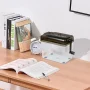 Mini Hand Shredder Portable Documents Paper Cutting Tool Home Office Desktop Stationery Black - Image 2