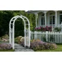 49"L x 24"W x 92"H Vienna Vinyl Arbor, White, VA68144 - Image 2