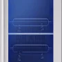 Zephyr - Presrv 15 in. 3.4 Cu. Ft. 4-Bottle and 64-Can Single Zone Beverage Cooler - Stainless Steel/Glass - Image 2