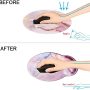 Memory Foam Wrist Support Mouse Pad Comfortable Padded Wrist Mousepads 9in X10in Desktop Notebook Mouse Mat (Marble Pretty Pink-Foam) - Image 5