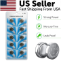 10 PCS LR1130 AG10 389 Alkaline Battery 1.5V Button Cell for Watch Calculator US - Image 4