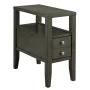 Gahagan Solid Wood Top End Table with Storage - Image 2