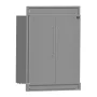 Forno Appliances - 60 in. Wide Maderno 27.2 Cu. Ft. Built-In Side-by-Side Convertible Refrigerator/Freezer with Decorative Grill - Stainless Steel - Image 2