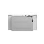 Forno Appliances - Capoliveri 1.2 cu. ft. Built-In Microwave Drawer with Sensor Cooking and Angled Touch Controls - Silver - Image 3