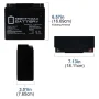 12-Volt 22 Ah Sealed Lead Acid (SLA) Rechargeable Battery - Image 2