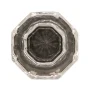 Traditional Classics 1-5/16 in. (33mm) Traditional Clear/Oil Rubbed Bronze Geometric Cabinet Knob - Image 3