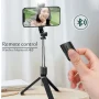 Portable Bluetooth Selfie Stick Retractable Multifunctional 103CM Phone HoldeTripod With Selfie light Wireless Remote Shutter - Image 5