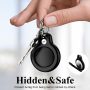 4 Pack Waterproof Keychain Holder Compatible with AirTag, Lock Design Holder Compatible with Apple Air Tags, Anti-Theft Anti-Lost Case for AirTag - Image 2