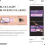 FONHCOO Blue Light Blocking Glasses Women/Men, Computer Glasses 2 Pack, Gaming Glasses with Anti Eyestrain & UV Glare Pink & Leopard - Image 5