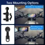 Srnubi 7 Inch Motorcycle Portable Navigation GPS Wireless Carplay Android Auto IP67 Waterproof Motorcycle Touch Screen Display - Image 6