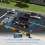 Touch Screen Dash Cam 4" 1080P Dual Lens Car DVR Recorder Front And Rear Camera - Image 5