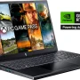 Acer - Nitro 15.6" FHD IPS 144Hz Gaming Laptop -13th Gen Intel Core i7- NVIDIA GeForce RTX 4060-16GB DDR5-512GB SSD - Obsidian Black - Image 2