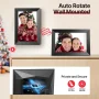 Frameo WiFi Digital Picture Frames 4 Pack, TEMASH 10.1" Digital Photo Frame 32G Memory with 1280*800 IPS Touchscreen, Wall Mount Auto Rotate Electronic Picture Frame, Gift for a Loved One! - Image 4