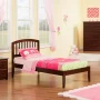 Richmond White Solid Wood Frame Full Platform Bed - Image 6