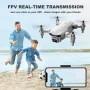 Professional 4DRC Mini Selfie Drone WIFI FPV Dual HD Camera Foldable Quadcopter - Image 3