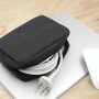 Universal Electronics/Accessories Soft Carrying Case Bag, Durable & Light-weight,Suitable for Out-going, Business, Travel and Cosmetics Kit (Small-Black) - Image 5