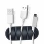10-Pack Cable Reel Organizers Cord Wrap Holders Desktop Charger Clip Wire - Image 2