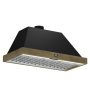 Forno Appliances - 48 inches - Externally Vented - Wall Range Hood - Black - Image 4