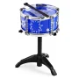 Best Choice Products 11-Piece Kids Starter Drum Set w/ Bass Drum, Tom Drums, Snare, Cymbal, Stool, Drumsticks - Blue - Image 6