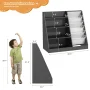 Maggiorina Kids Standard Bookcase, Storage Book Rack, Organizer Cabinet, Book Display - Image 5