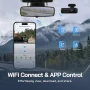 Dash Cam,1080P Car Camera 3” LCD Screen,170° Wide Angle,WDR,G-Sensor, SD Card(Not Include),Black - Image 6